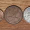 Falkland / Falklands -set raritati exotice- 1 penny 2 + 5 pence 1983 - pasari !