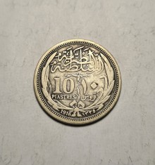 Egipt 10 Piastres 1916
