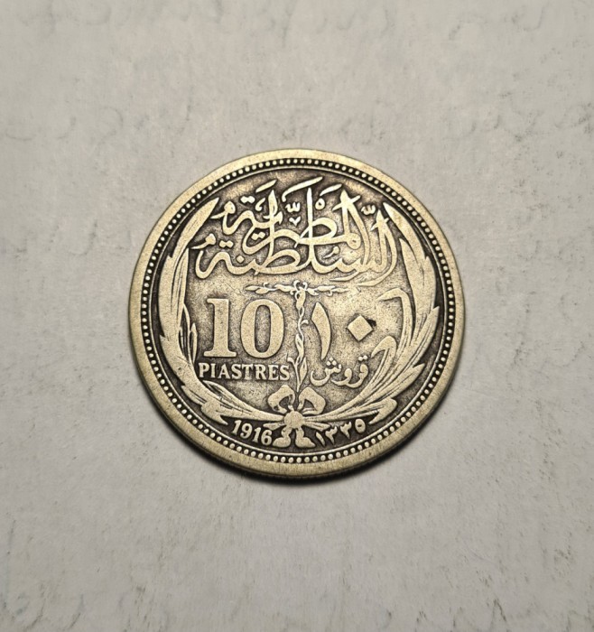 Egipt 10 Piastres 1916