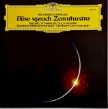 Richard Strauss, Michel Schwalb&eacute;, Berliner Philharmoniker &middot; Herbert von Karajan &lrm;&ndash; Also Sprach Zarathustra _ NM / NM vinil, LP 1974 DG, Germania