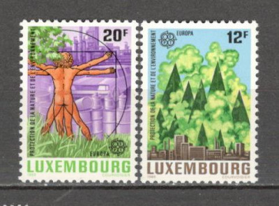 Luxemburg.1986 EUROPA-Natura si protejarea mediului SE.657 foto