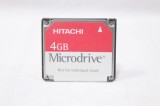 Card memorie CF Hitachi 4GB Microdrive CF+ Type II CF