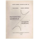 Dana Bejan, Valeria Amihaesei - Matematici generale - culegere de