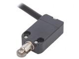 Limitator de cursă cu rolă metalică &Oslash;12mm 10A 250VAC