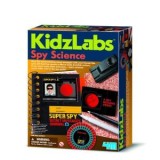 Cumpara ieftin Set Educativ STEM Stiinta Spionului KidzLabs 4M, Joc Spionaj, Mesaje Secrete, +8 ani