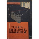 S. Comanescu - Evitarea greselilor la fotografiere (Editia: 1962)