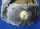 M1 9 - Caciula militara cu emblema metalica - comunism - piesa de colectie