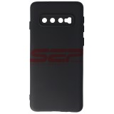 Husa Silicon Neagra Samsung Galaxy S10, Calitate Premium, Protectie Telefon
