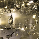 Ghirlanda cu LED-uri micro, decor margele