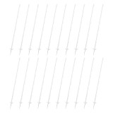 Stalp plastic 156cm, set 20 buc, pentru gard electric, fixare usoara in pamant, suport banda 40mm