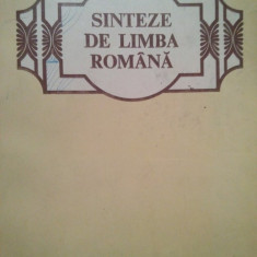 Theodor Hristea - Sinteze de limba romana (1981)
