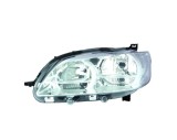 Far PEUGEOT 301, 01.2013-01.2017, partea stanga, AYFAR, cu daytime running light; H1+H7+W21W; electrical; fara motor; halogen,