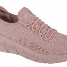 Pantofi pentru adidași Skechers Bobs Sport B Flex-Color Connect 117121-MVE Roz