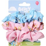 Disney Bluey Scrunchies elastic de păr din satin pentru copii 3y+ 3 buc