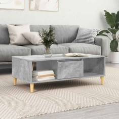 vidaXL Masă de cafea Gri beton 103.5 x 60 x 35 cm Lemn compozit 876192
