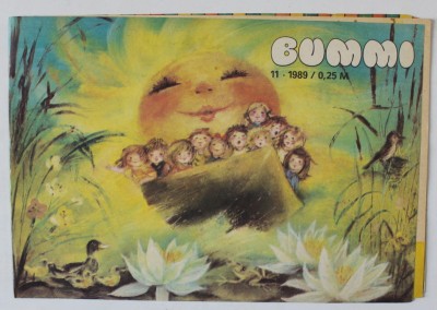 BUMMI , REVISTA PENTRU COPII IN LIMBA GERMANA , No. 11 , 1989 foto