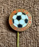 Insigna fotbal - &quot;75 de ani de fotbal la ARAD&quot; 1899/1974