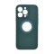 Husa Telefon Silicon MagSafe iPhone 12 Pro 6.1 Matte Green