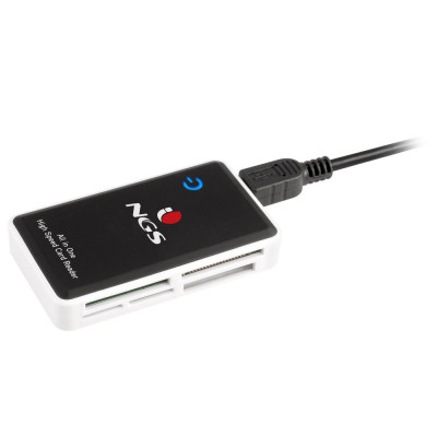 Cititor de card all in 1 USB 2.0 negru NGS foto