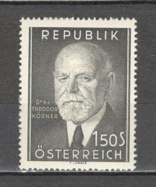 Austria.1957 Moartea presedintelui Th.Korner MA.592 foto