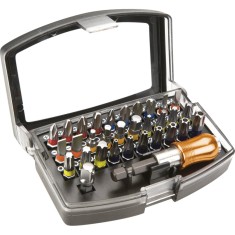 Set biti cu adaptor 32 piese NEO TOOLS, otel S2, 1/4 inch