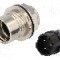 Conector circular, tata, 3 pini, BULGIN - PXM6012/03P/ST