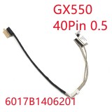 Cablu video LVDS Laptop Gaming, Asus, ROG Zephyrus Duo 15 GX550LWS, GX550LXS, 14005-03340000, 6017B1406201, GX550 AUO 60Hz EDP Cable, 40 pini