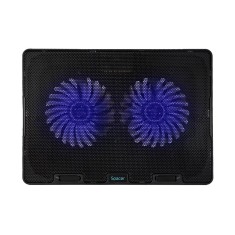 Suport Stand Laptop Cooler Metalic 7&Prime; 2 Ventilatoare Spacer