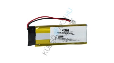 &amp;Icirc;nlocuire baterie pentru căști wireless VHBW pentru Cardo BAT00004 - 800 mAh 3,7 V Li-polimer foto