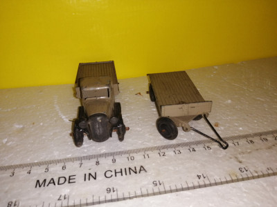 bnk jc Dinky 25t Flat Truck and Trailer - tip 3 foto