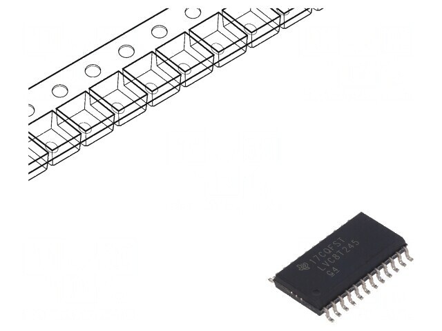 Transceiver digital IC 8 Ch CMOS 1,65-5,5VDC