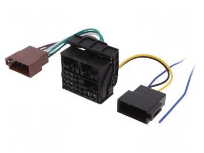Conector Radio ISO Quadlock pentru Audi Seat VW &amp;Scaron;koda foto