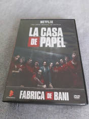 Fabrica de Bani ( La Casa de Papel ) 16 DVD - Subtitrat in romana foto