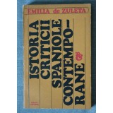 Emilia de Zuleta - Istoria criticii spaniole contemporane