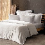 Cumpara ieftin Lenjerie King Size Silky Alb (Satin Deluxe)