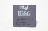 Procesor CPU Intel 386 33 MHz i486 DX-33 vintage A80386DX-33