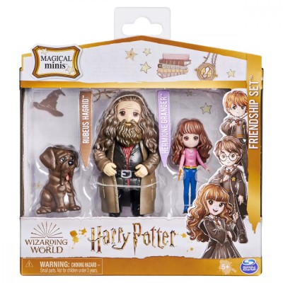 Harry Potter Set 2 Figurine Rubeus Hagrid Si Hermione Granger foto