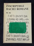 Inscriptiile Daciei Romane, vol. III/6, Dacia Superior (D.M. Pippidi, Ion I. Russu)