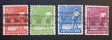 Germania - Zone de Ocupație / Bizona (1948) "Reforma Monetară" cu Supratipar (8Pf, 10Pf, 20Pf, 40Pf ) (Neștampilat) BN1