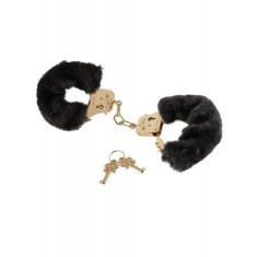 GOLD DELUXE FURRY CUFFS