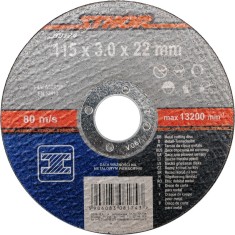 STHOR Disc pentru debitat metale 115x22.2x3mm