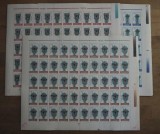 ROMANIA 1998-TROITE-COLI DE CATE 50 TIMBRE MNH