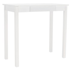 Consola, din mdf alb, Amyntas, 80x40x75 cm