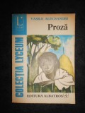 Vasile Alecsandri - Proza