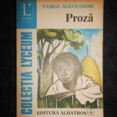 Vasile Alecsandri - Proza