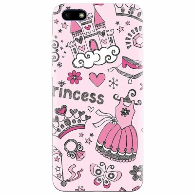 Husa silicon pentru Huawei Y5 Prime 2018, Princess foto