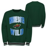 Minnesota Wild hanorac de copii Classic Blueliner Crew Neck - Dětsk&eacute; L (13 - 14 let)