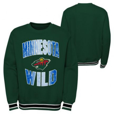 Minnesota Wild hanorac de copii Classic Blueliner Crew Neck - Dětsk&amp;eacute; L (13 - 14 let) foto