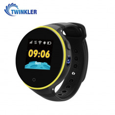 Ceas Smartwatch Pentru Copii Twinkler TKY-S669 cu Functie Telefon, Localizare GPS, Camera, Pedometru, SOS, Rezistent la apa - Negru foto