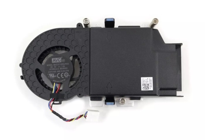 Cooler Desktop PC, Dell, OptiPlex 3080, 3090, 0JV47V, JV47V, BAZC0715R5UP003, 5V, 1.0A
